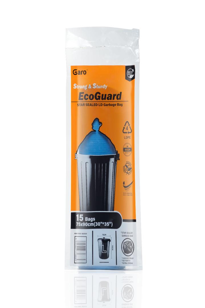 Garo EcoGuard LD Large Garbage Bag – 15pcs (75x90cm)